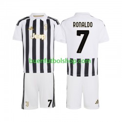 Camiseta de Fútbol Juventus Cristiano Ronaldo 7 2026-2027 Primera Equipación Manga Corta Niño