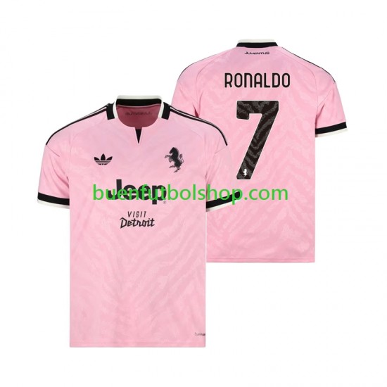Camiseta de Fútbol Juventus Cristiano Ronaldo 7 2026-2027 Segunda Equipación Manga Corta Hombre