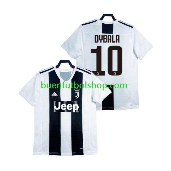 Camiseta de Fútbol Juventus DYBALA 21 Retro 2018 2019 Primera Equipación Manga Corta Hombre Camiseta de Fútbol Juventus DYBALA 21 Retro 2018 2019 Primera Equipación Manga Corta Hombre