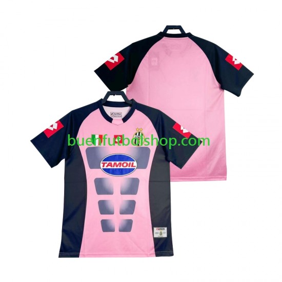 Camiseta de Fútbol Juventus Portero Retro 2002-2003 Segunda Equipación Manga Corta Hombre