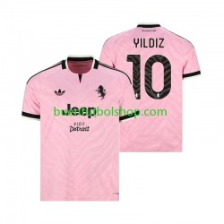 Camiseta de Fútbol Juventus Kenan Yildiz 10 2026-2027 Segunda Equipación Manga Corta Hombre