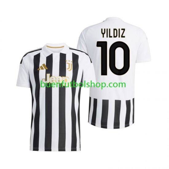 Camiseta de Fútbol Juventus Kenan Yildiz 10 2026-2027 Primera Equipación Manga Corta Hombre Camiseta de Fútbol Juventus Kenan Yildiz 10 2026-2027 Primera Equipación Manga Corta Hombre