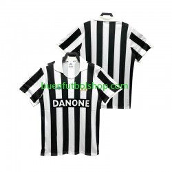 Camiseta de Fútbol Juventus Retro 1992 1994 Primera Equipación Manga Corta Hombre