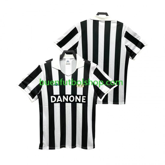 Camiseta de Fútbol Juventus Retro 1992 1994 Primera Equipación Manga Corta Hombre Camiseta de Fútbol Juventus Retro 1992 1994 Primera Equipación Manga Corta Hombre