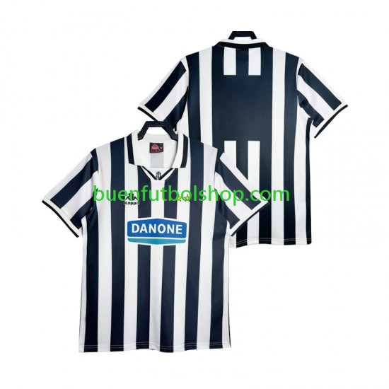 Camiseta de Fútbol Juventus Retro 1994 1995 Primera Equipación Manga Corta Hombre