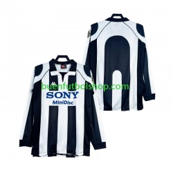Camiseta de Fútbol Juventus Retro 1997 1998 Primera Equipación Manga Larga Hombre