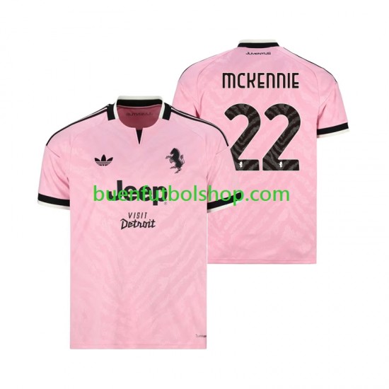 Camiseta de Fútbol Juventus Weston McKennie 22 2026-2027 Segunda Equipación Manga Corta Hombre
