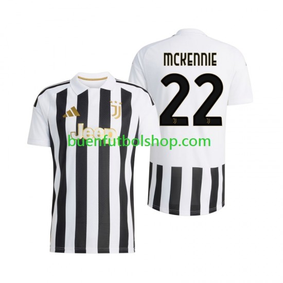 Camiseta de Fútbol Juventus Weston McKennie 22 2026-2027 Primera Equipación Manga Corta Hombre