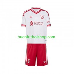 Camiseta de Fútbol Liverpool 2026-2027 Segunda Equipación Manga Corta Niño
