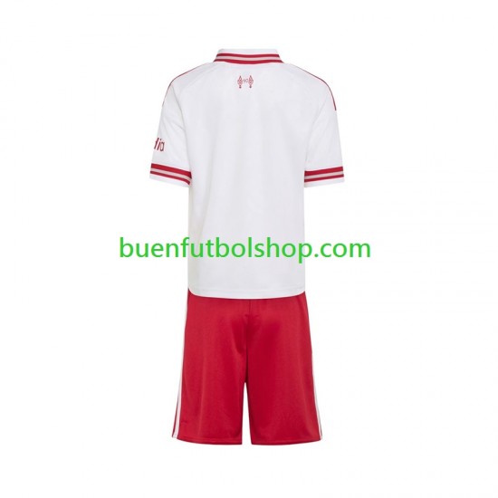 Camiseta de Fútbol Liverpool 2026-2027 Segunda Equipación Manga Corta Niño