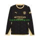 Camiseta de Fútbol Manchester City 2026-2027 Segunda Equipación Manga Larga Hombre