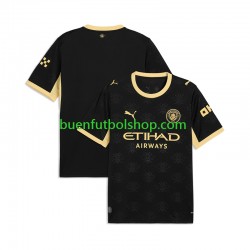 Camiseta de Fútbol Manchester City 2026-2027 Segunda Equipación Manga Corta Hombre