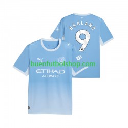 Camiseta de Fútbol Manchester City Erling Haaland 9 2026-2027 Primera Equipación Manga Corta Hombre