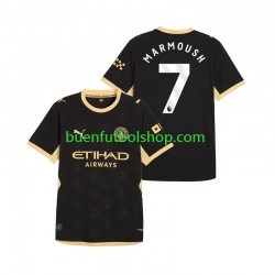 Camiseta de Fútbol Manchester City Omar Marmoush 7 2026-2027 Segunda Equipación Manga Corta Hombre