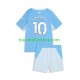 Camiseta de Fútbol Manchester City Rayan Cherki 10 2026-2027 Primera Equipación Manga Corta Niño