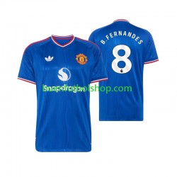 Camiseta de Fútbol Manchester United Bruno Fernandes 8 2026-2027 Segunda Equipación Manga Corta Hombre