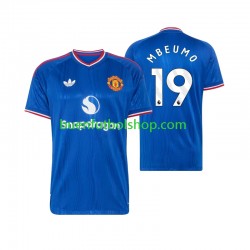 Camiseta de Fútbol Manchester United Bryan Mbeumo 19 2026-2027 Segunda Equipación Manga Corta Hombre
