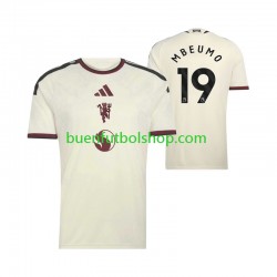 Camiseta de Fútbol Manchester United Bryan Mbeumo 19 2026-2027 Tercera Equipación Manga Corta Hombre