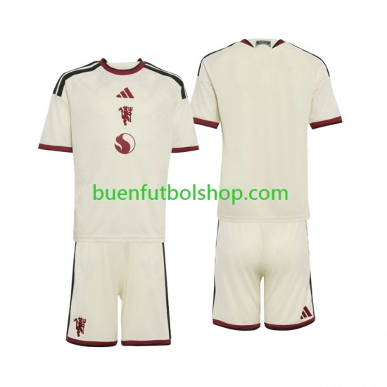 Camiseta de Fútbol Manchester United 2026-2027 Tercera Equipación Manga Corta Niño Camiseta de Fútbol Manchester United 2026-2027 Tercera Equipación Manga Corta Niño