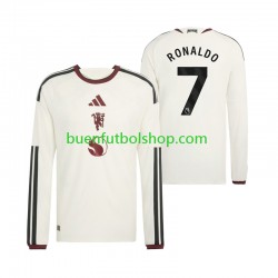 Camiseta de Fútbol Manchester United Cristiano Ronaldo 7 2026-2027 Tercera Equipación Manga Larga Hombre