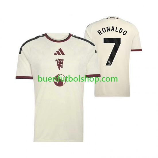 Camiseta de Fútbol Manchester United Cristiano Ronaldo 7 2026-2027 Tercera Equipación Manga Corta Hombre