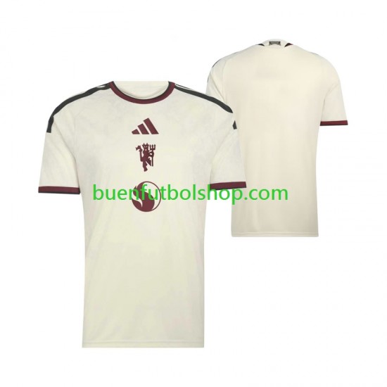 Camiseta de Fútbol Manchester United 2026-2027 Tercera Equipación Manga Corta Hombre