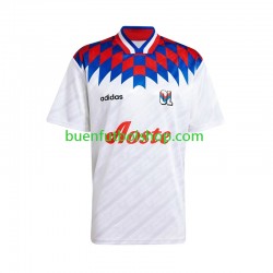 Camiseta de Fútbol Olympique de Lyon Retro 1995 1996 Primera Equipación Manga Corta Hombre