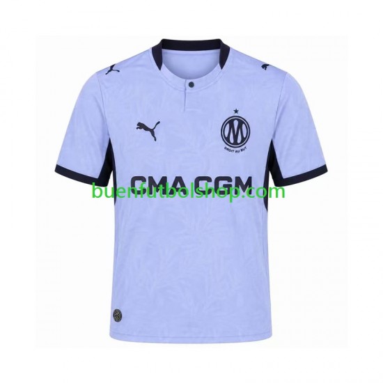 Camiseta de Fútbol Olympique de Marsella 2026-2027 Tercera Equipación Manga Corta Hombre Camiseta de Fútbol Olympique de Marsella 2026-2027 Tercera Equipación Manga Corta Hombre