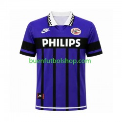 Camiseta de Fútbol PSV Eindhoven Retro 1995 Segunda Equipación Manga Corta Hombre
