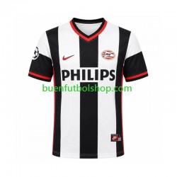 Camiseta de Fútbol PSV Eindhoven Retro 1998 Segunda Equipación Manga Corta Hombre
