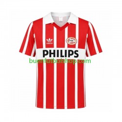 Camiseta de Fútbol PSV Eindhoven Retro 1990 Primera Equipación Manga Corta Hombre