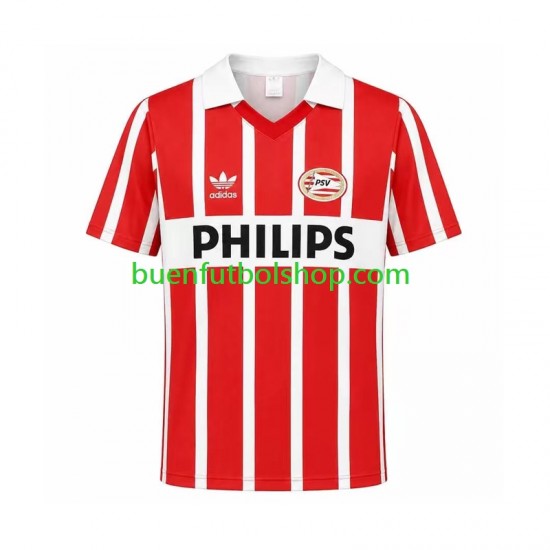 Camiseta de Fútbol PSV Eindhoven Retro 1990 Primera Equipación Manga Corta Hombre Camiseta de Fútbol PSV Eindhoven Retro 1990 Primera Equipación Manga Corta Hombre
