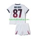 Camiseta de Fútbol Paris Saint-Germain Joao Neves 87 2026-2027 Segunda Equipación Manga Corta Niño