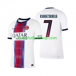 Camiseta de Fútbol Paris Saint-Germain Khvicha Kvaratskhelia 7 2026-2027 Segunda Equipación Manga Corta Hombre