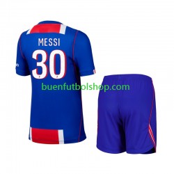 Camiseta de Fútbol Paris Saint-Germain Lionel Messi 30 2026-2027 Primera Equipación Manga Corta Niño