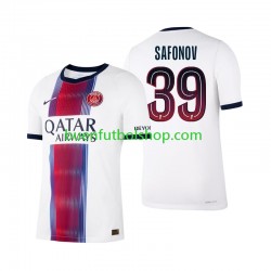 Camiseta de Fútbol Paris Saint-Germain Matvey Safonov 39 2026-2027 Segunda Equipación Manga Corta Hombre