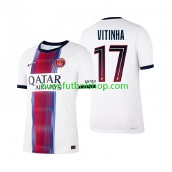Camiseta de Fútbol Paris Saint-Germain Vitinha 17 2026-2027 Segunda Equipación Manga Corta Hombre