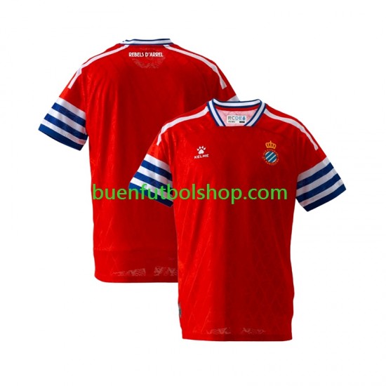 Camiseta de Fútbol RCD Espanyol 2026-2027 Segunda Equipación Manga Corta Hombre