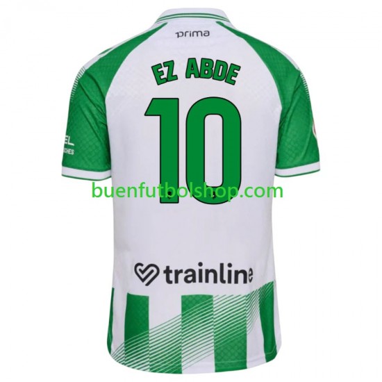 Camiseta de Fútbol Real Betis Abde Ezzalzouli 10 2026-2027 Primera Equipación Manga Corta Hombre