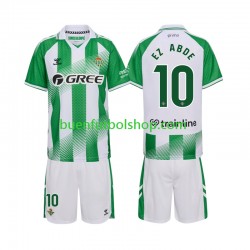 Camiseta de Fútbol Real Betis Ez Abde 10 2026-2027 Primera Equipación Manga Corta Niño