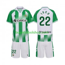 Camiseta de Fútbol Real Betis Isco 22 2026-2027 Primera Equipación Manga Corta Niño