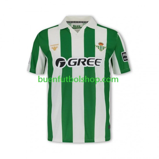 Camiseta de Fútbol Real Betis Retro 2025-2026 Primera Equipación Manga Corta Hombre