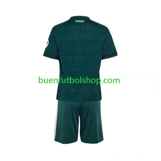 Camiseta de Fútbol Real Madrid 2026-2027 Segunda Equipación Manga Corta Niño