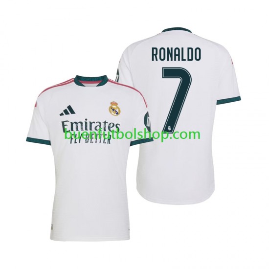 Camiseta de Fútbol Real Madrid Cristiano Ronaldo 7 2026-2027 Primera Equipación Manga Corta Hombre