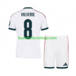 Camiseta de Fútbol Real Madrid Federico Valverde 8 2026-2027 Primera Equipación Manga Corta Niño