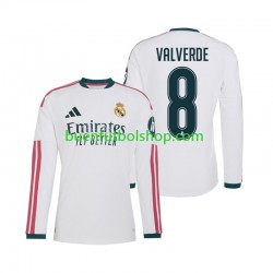 Camiseta de Fútbol Real Madrid Federico Valverde 8 2026-2027 Primera Equipación Manga Larga Hombre