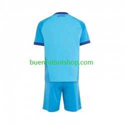 Camiseta de Fútbol Real Madrid Portero 2026-2027 Segunda Equipación Manga Corta Niño