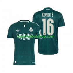 Camiseta de Fútbol Real Madrid Ibrahima Konate 16 2026-2027 Segunda Equipación Manga Corta Hombre