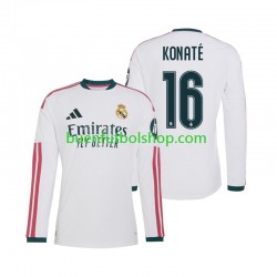 Camiseta de Fútbol Real Madrid Ibrahima Konate 16 2026-2027 Primera Equipación Manga Larga Hombre