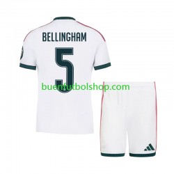 Camiseta de Fútbol Real Madrid Jude Bellingham 5 2026-2027 Primera Equipación Manga Corta Niño